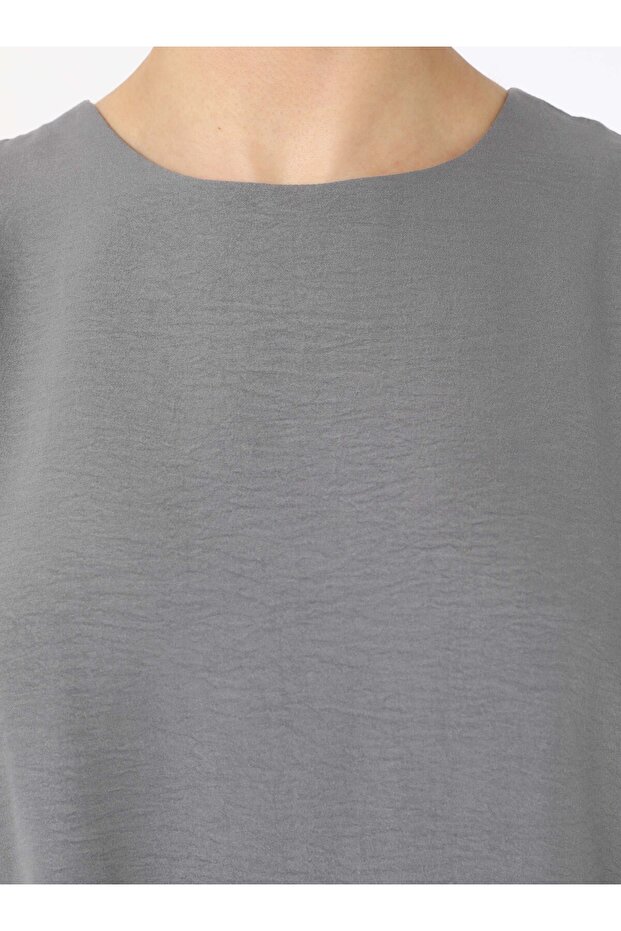 Aerobin Basic Tunik&Pantolon Takım - Gri - - 5