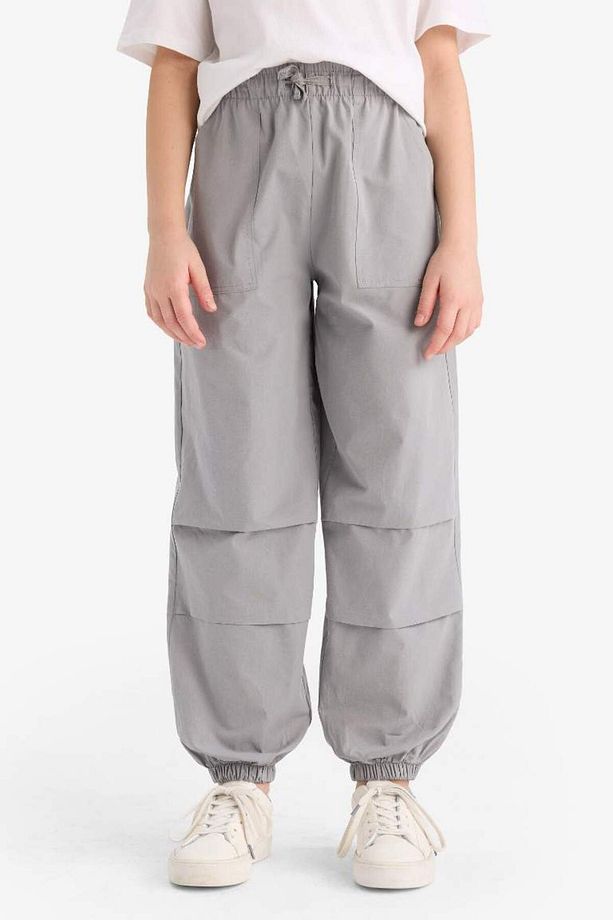Kız Çocuk Paraşüt Jogger Paça Pantolon E0160a825sm - 1