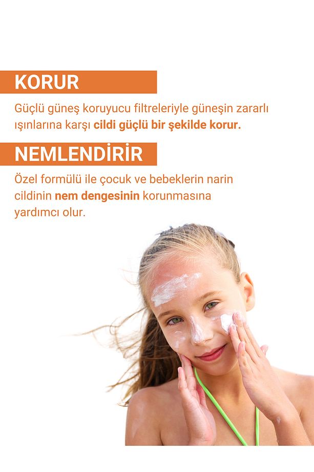 Bebek Ve Çocuklar Için Güneş Koruyucu Krem Spf50 150ml - 5