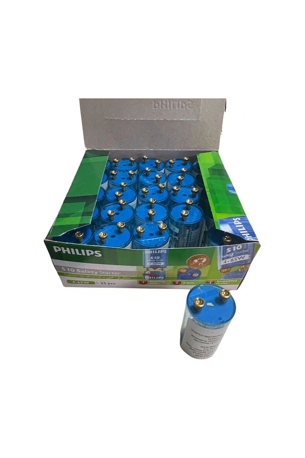 S10 Starter 4-65w 220-240v ( Uzun Florasan Için )25 Adet - 1