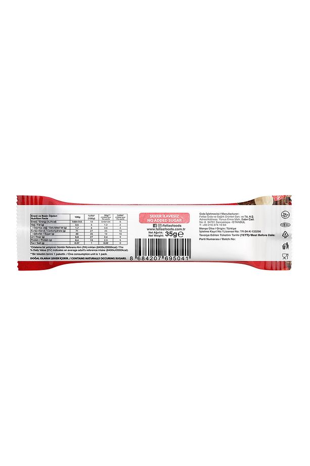 Meyve Bar - Çilekli ve Fındıklı 35g x 12 Adet - 4