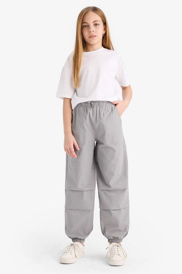 Kız Çocuk Paraşüt Jogger Paça Pantolon E0160a825sm - 3