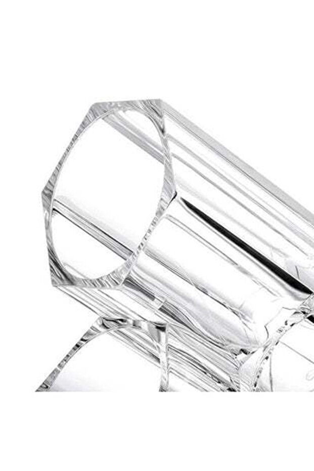 صندوق تخزين مستحضرات التجميل شفاف - 4