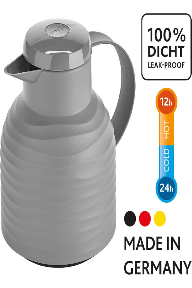 قارورة سامبا ويف المفرغة من الهواء، سعة 1 لتر، بلاستيكية - 2