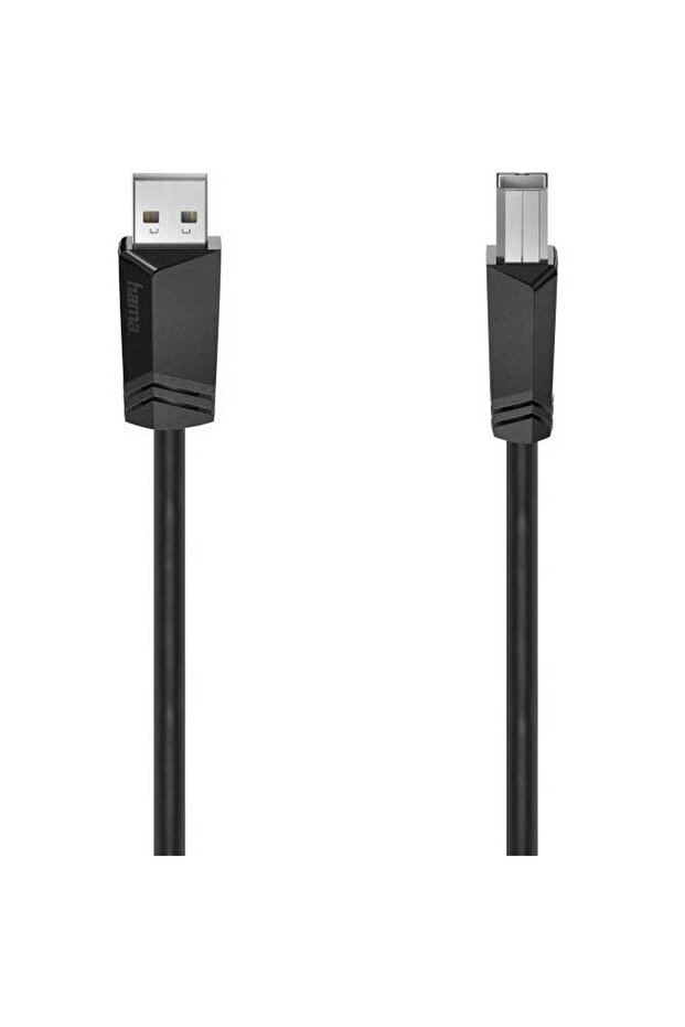 كابل USB بطول 3 متر باللون الأسود - 1