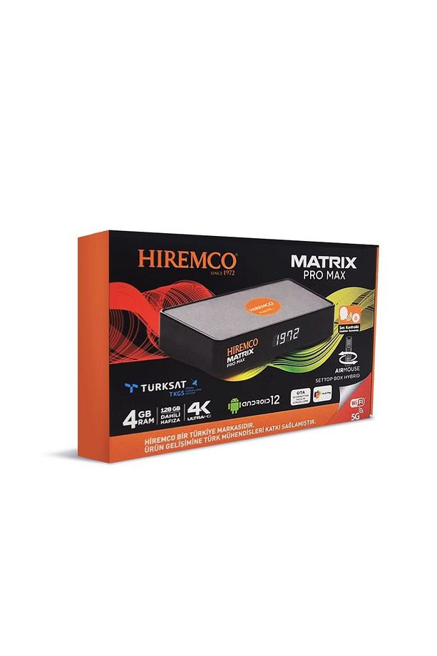 Matrix Pro Max 4k 128gb Android 12 Uydu Alıcısı - 5