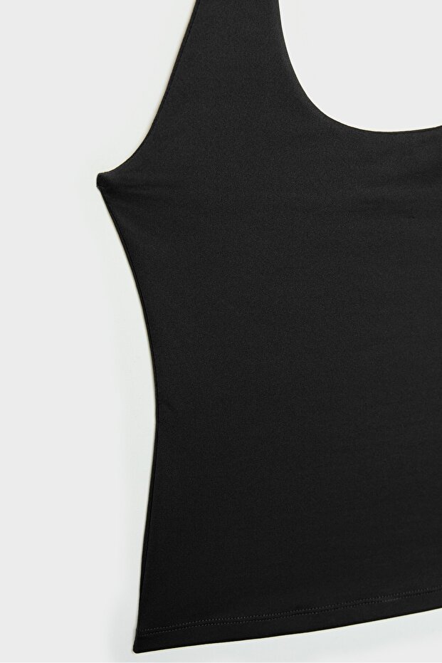 Halter yakalı tişört - 7