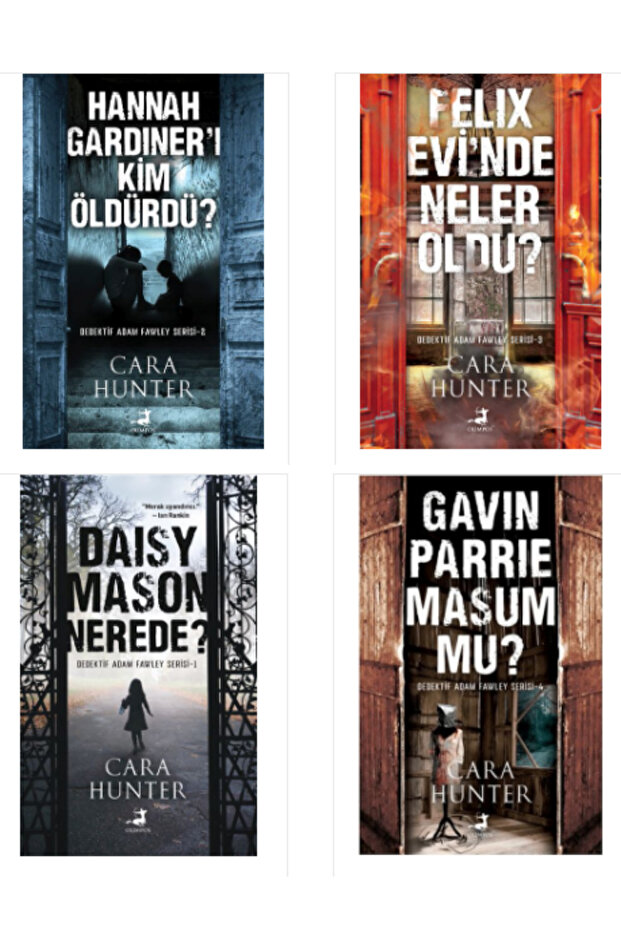 Dedektif Adam Fawley Serisi 4 Kitap - Cara Hunter