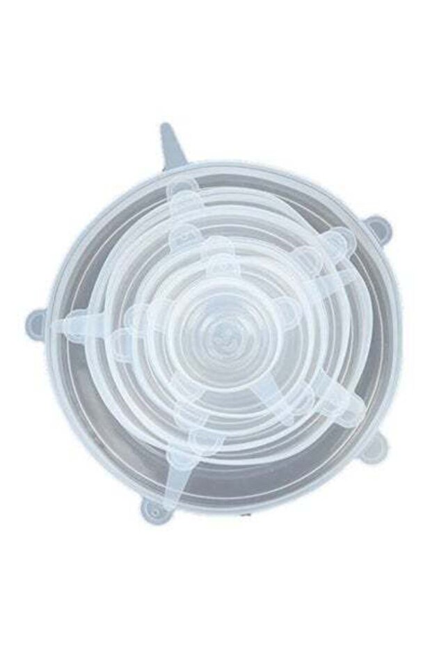 مجموعة أدوات المائدة الشفافة المكونة من 6 قطع - 1