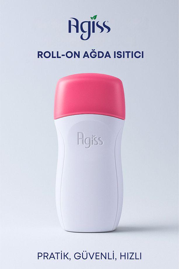 3 Adet Kartuş Roll-on Ağda Isıtıcı Ağda Makinesi 100 Metre Ağda Bezi Tüm Ciltler için Ağda Seti - 4