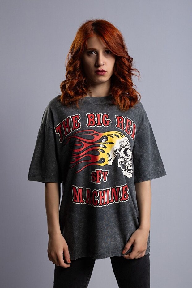 Μπλουζάκι Red Devils Vintage Oversize - 4