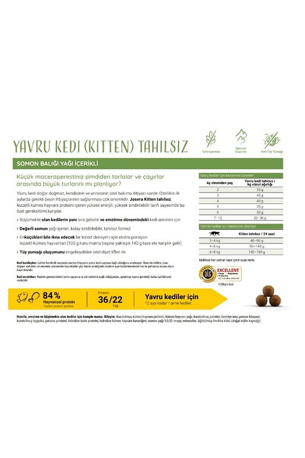 KİTTEN GRAİNFREE 4,25KG - 2