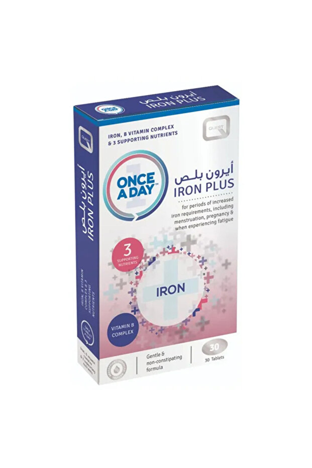Once A Day Iron Plus (30 Tablets)