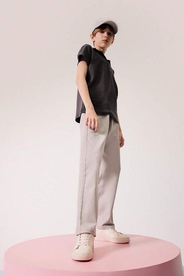Erkek Çocuk Düz Paça Basic Düz Gabardin Pantolon D5859a825sm - 3