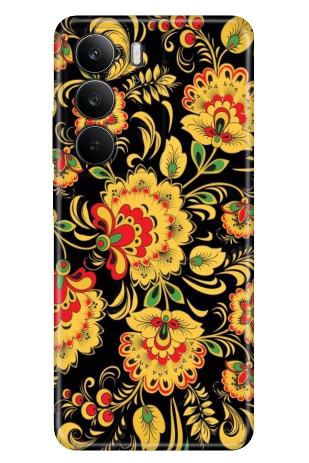 Case for C75 (Rmx3941) Case Decorative Silicone Printed Cover Khokhloma