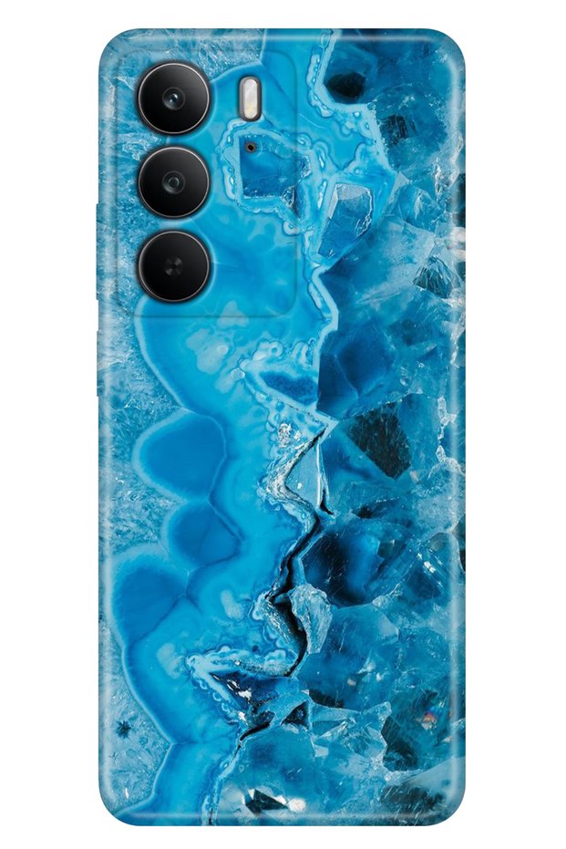 C75 (Rmx3941) Case Decorative Silicone Printed Cover Maldivian Amethyst