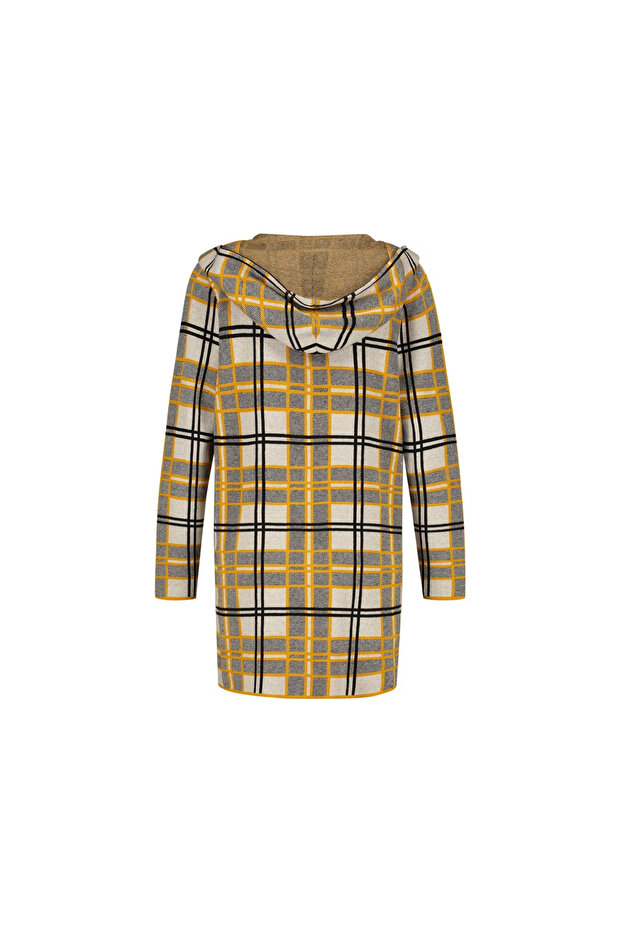 Pullover & Strickjacke_cardigan für Damen in gelb - 2