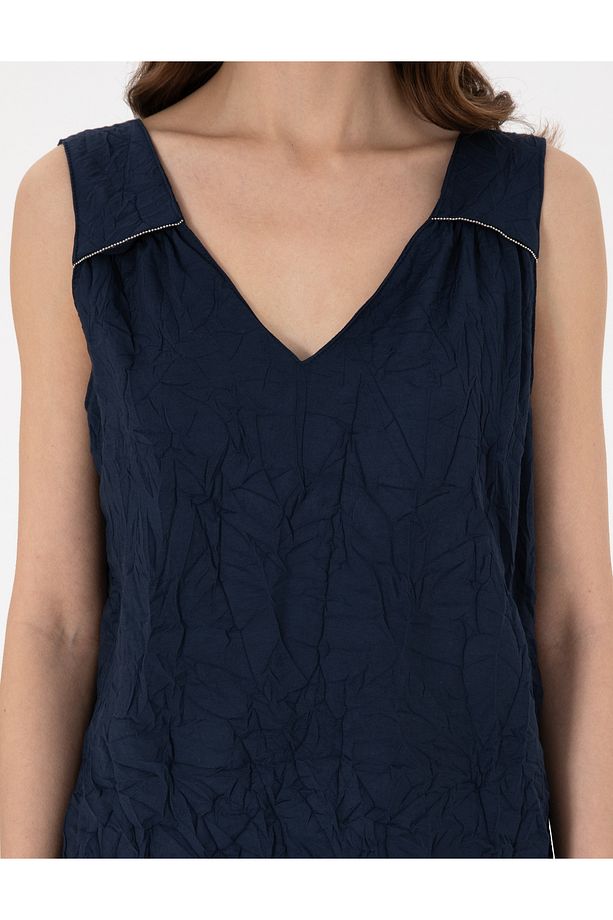 Lacivert Regular Fit Bluz 50301151-VR033 - 6