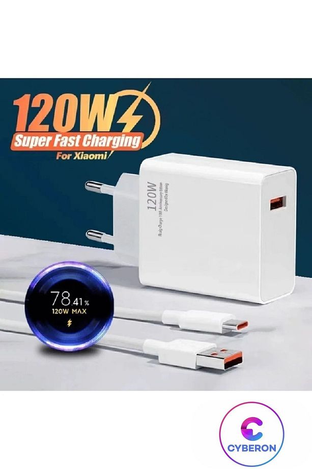 Type C 120 Watt Hızlı Şarj Aleti - 5