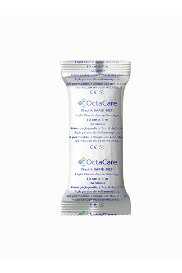 Octacare Elastik Hidrofil Sargı Bezi 10cm X 4m 50'li Tek Paket - 3