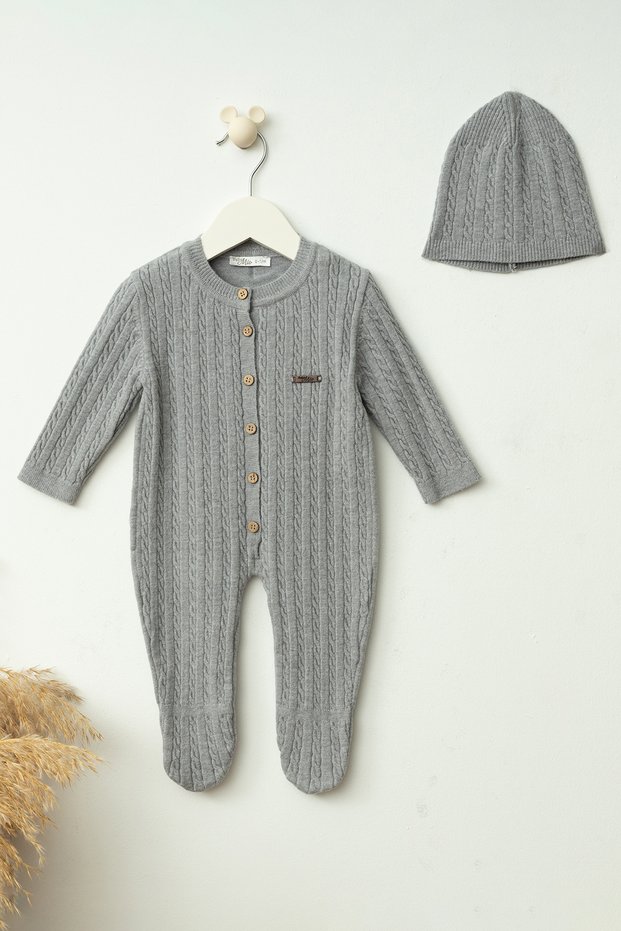 Hair Braided Viscose Booties Jumpsuit