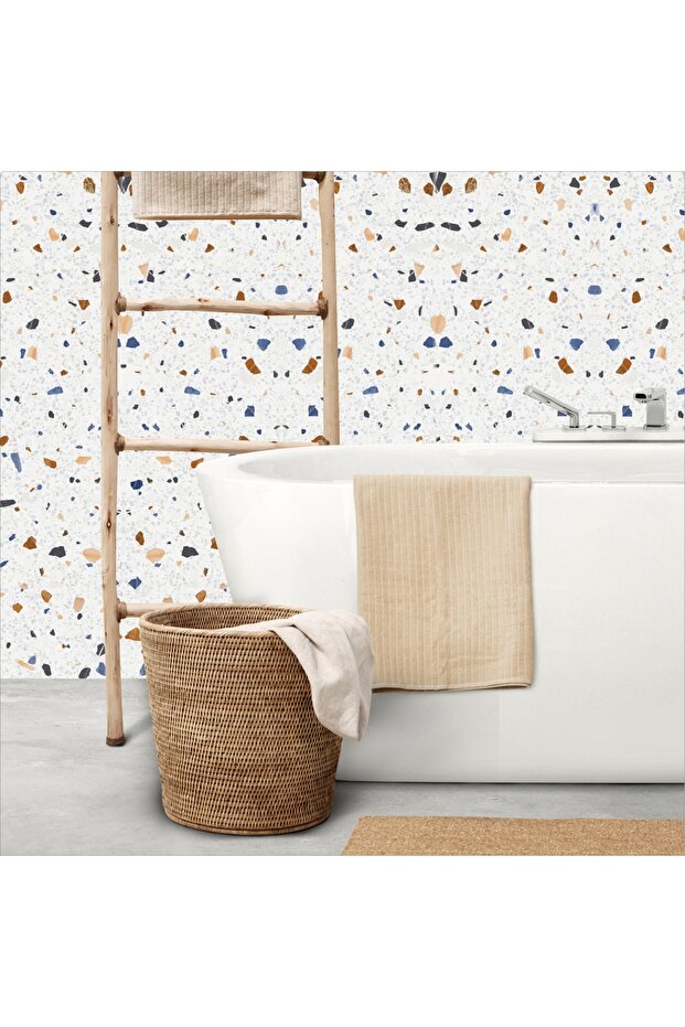 Wall Covering Foil Self Adhesive Terrazzo Pattern - 1