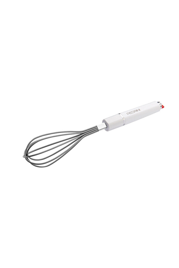 WHISK, S.STEEL WITH SILICONE OVERMOLDED, MEDIUM SIZE