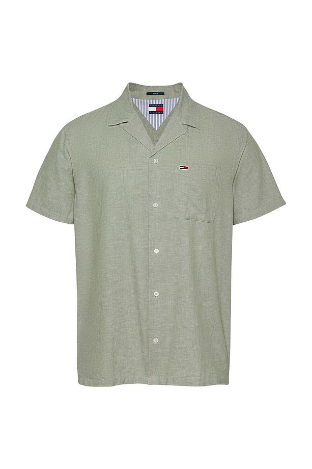 TJM LINEN BLEND CAMP SS EXT - 5