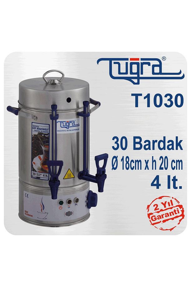 TUĞRA ÇAY MAKİNASI 30 BARDAK 4 LT - 2