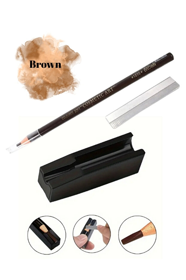 Coffee Permanent Makeup Drawstring Design Kelemi Pen Shaving Razor Microblading Design Pen - 1