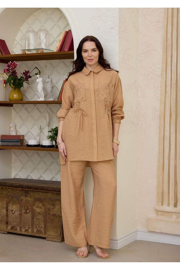 Marwa by moodbasic BRODE NAKIŞLI CUPRA TAKIM - 2