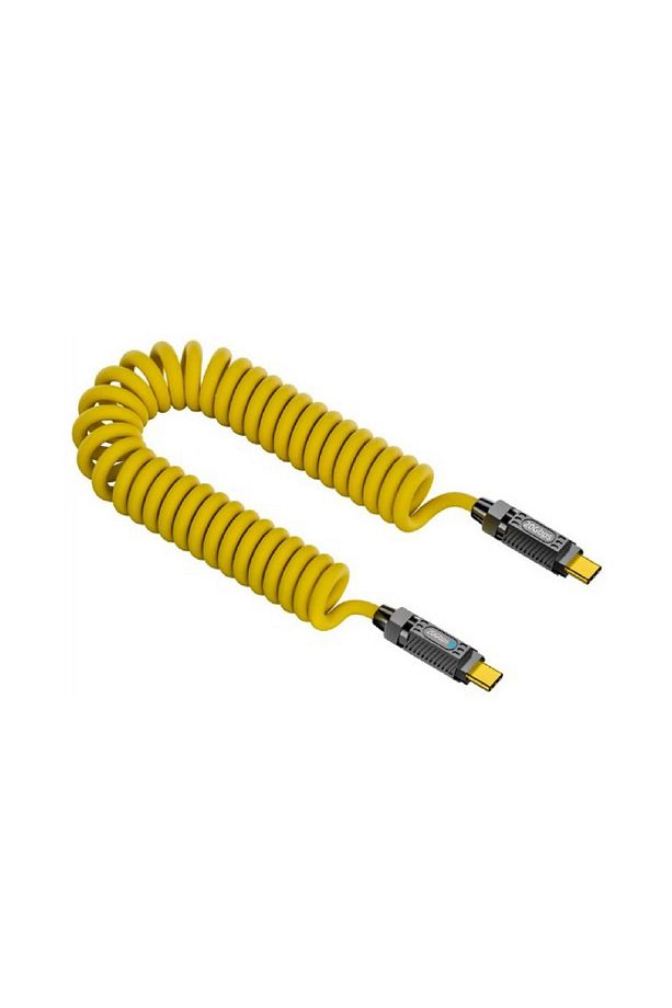 20 Gbps 140 w destekli Type-C To Type-C Kablo Coiled - 1