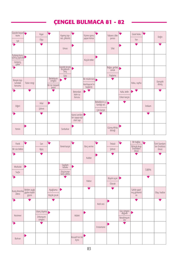 Maxi Çengel Bulmaca 022 - 4