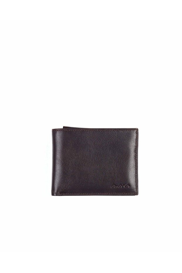 Leather Brown Men's Wallet 520 -3