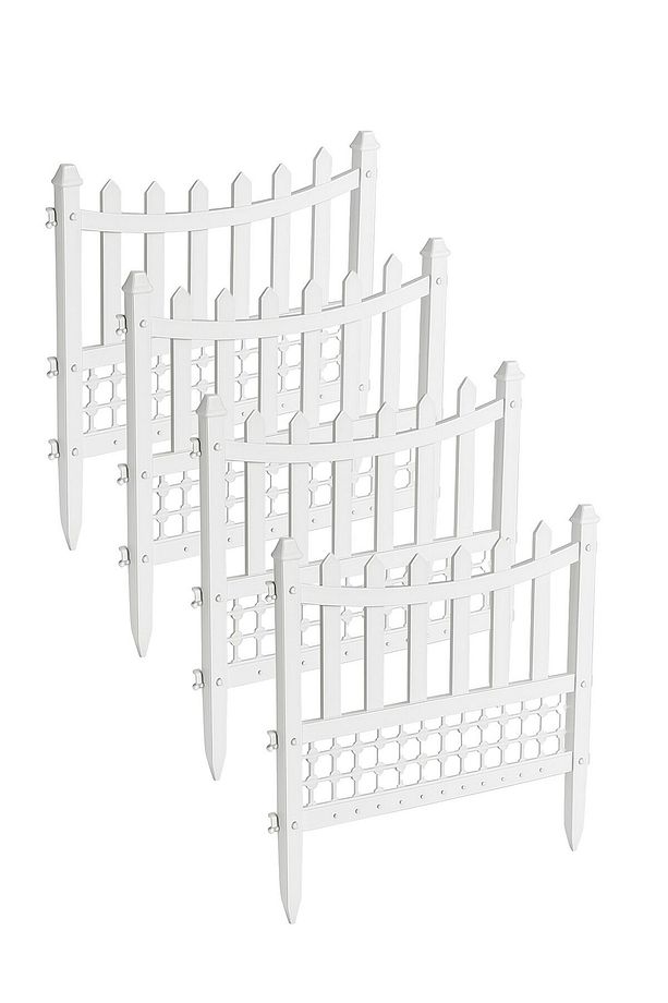 Elit Plastik Bahçe Çiti 4'lü Set - 2