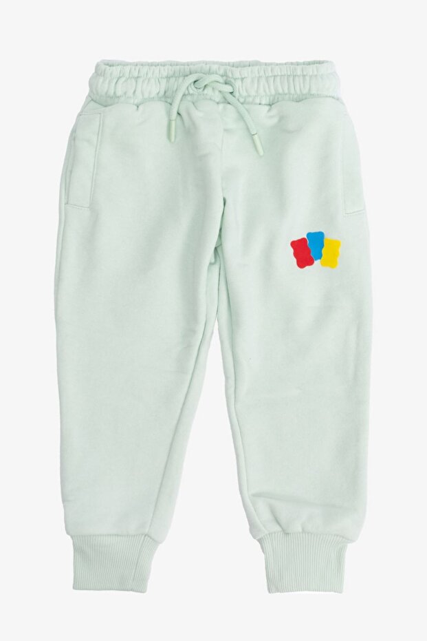 3-10 Years Licensed Haribo Unisex Children's Trousers -Mint Green-
