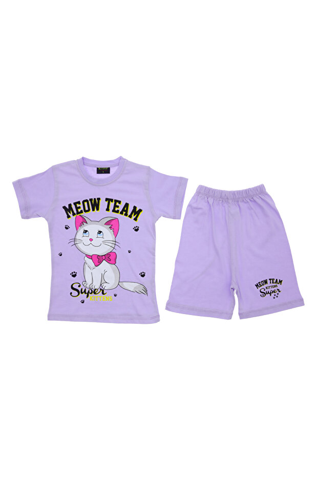 Kız Çocuk Şortlu Takım - 1