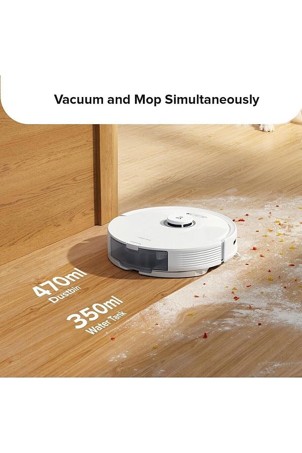 İstasyonlu Çift Rulo Fırça Hassas Haritalama Akıllı Yön Bulma 5500pa Robot Süpürge - 4