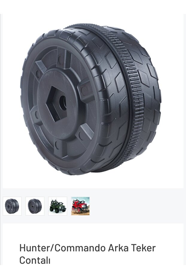 Akülü Araç Hunter Arka Tekerlek - 1
