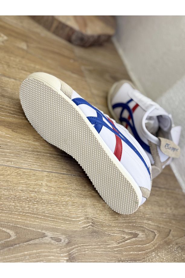 E E-3226 Hakiki Deri Düz Taban Sneaker Spor Ayakkabı Unısex - 6