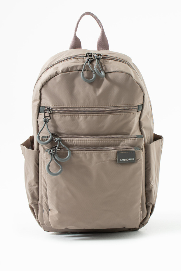 Unisex Water Resistant Parachute Fabric 4 Compartment Travel and School Bag with Laptop Compartment