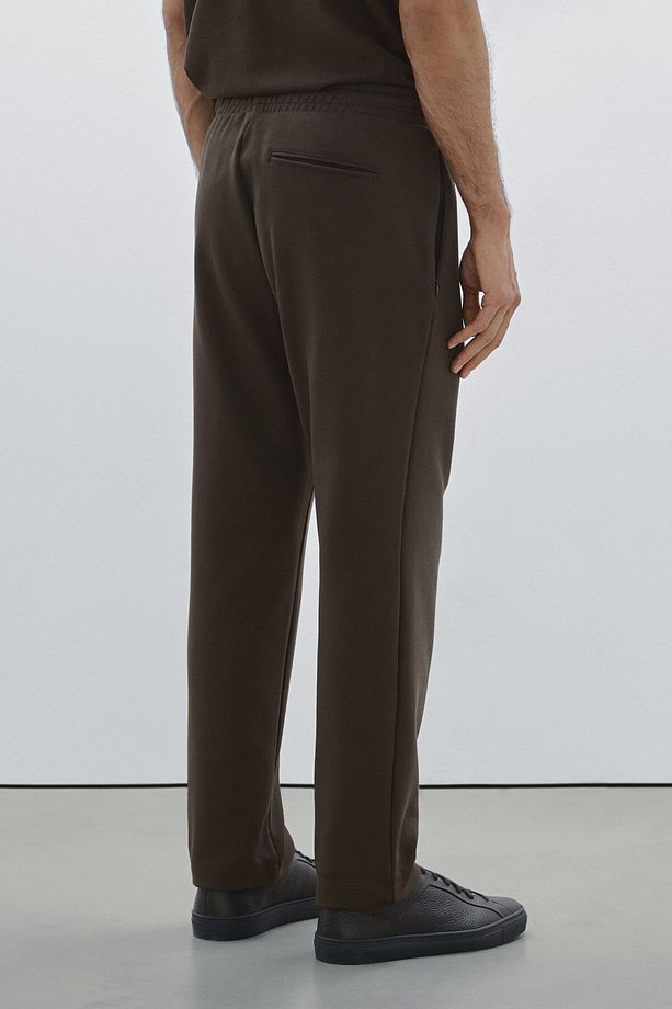 Pamuk karışımlı jogger fit pantolon - 4