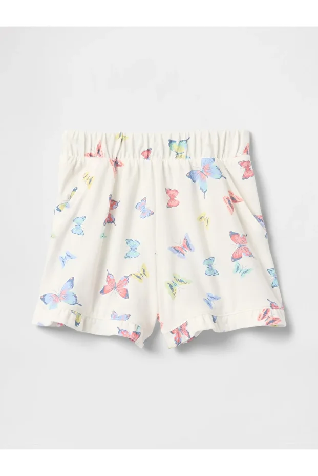 Kız Bebek Beyaz Mix & Match Ruffle Şort - 1