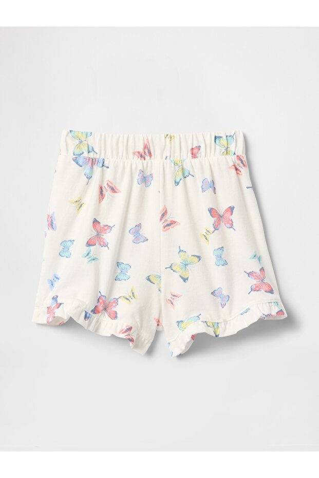 Kız Bebek Beyaz Mix & Match Ruffle Şort - 2