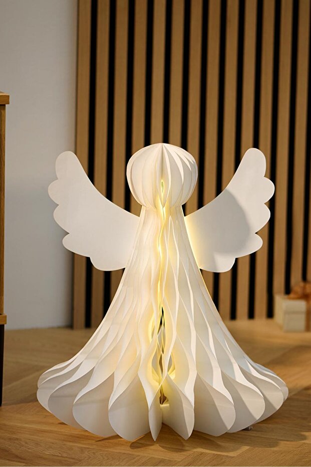 LED Paper Angel, White