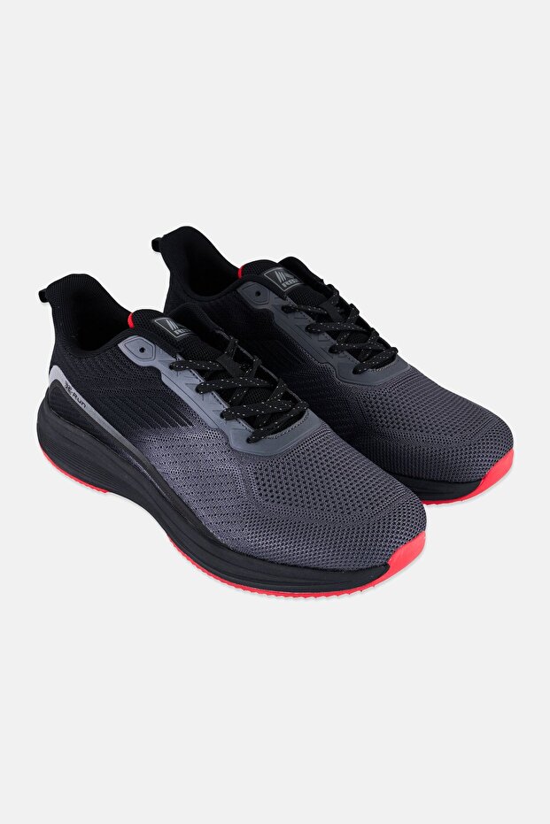 Men Lace up Outdoor Shoes, Grey