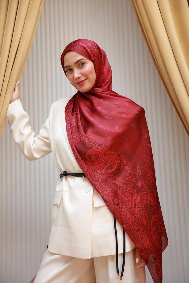 Holiday Collection Hint Vual İpek Şal 5010-08 - 1