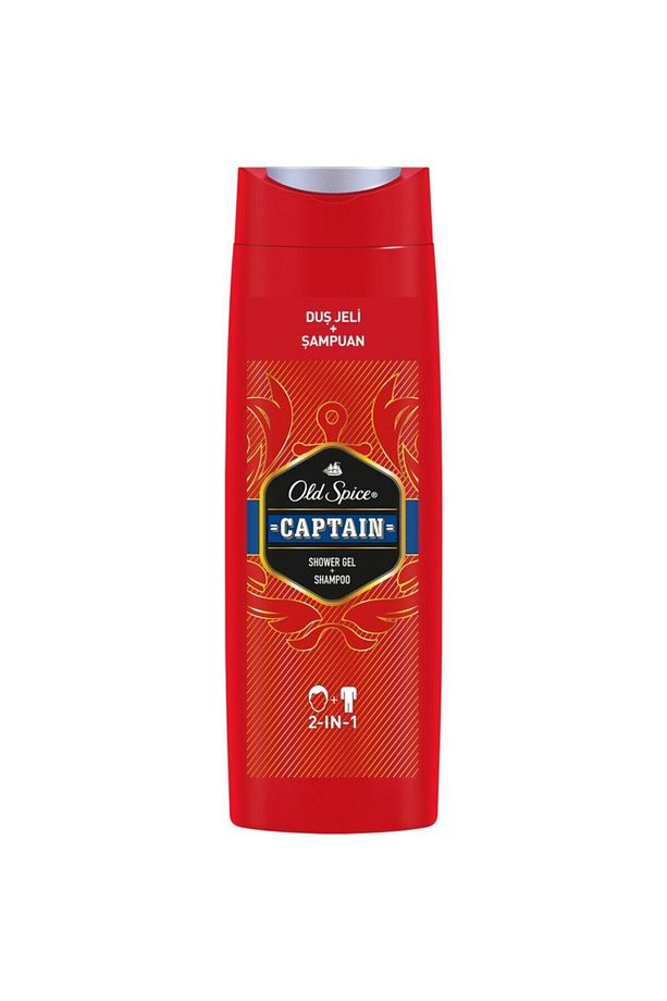 Captain Duş Jeli ve Şampuan 400 ml - 3