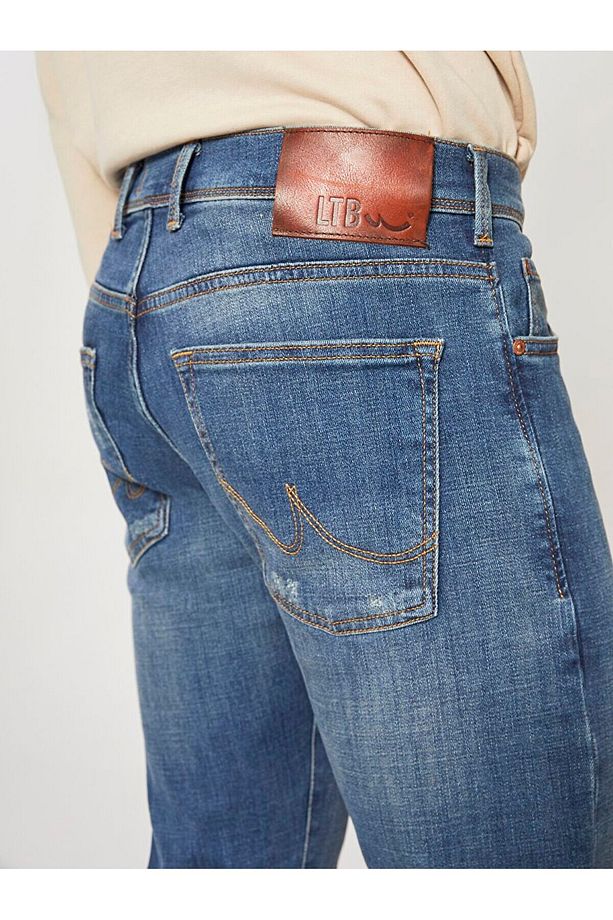 Dıego X Dar Paça Orta Bel Jean Pantolon - 5
