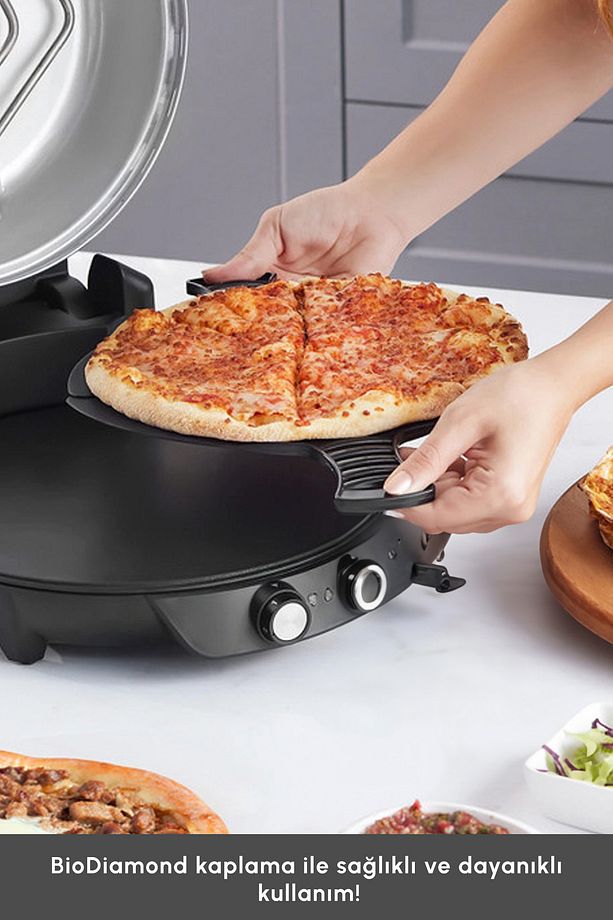 Gastro 10 In 1 Pizza Ve Lahmacun Makinesi Biodiamond Soft Cream - 8